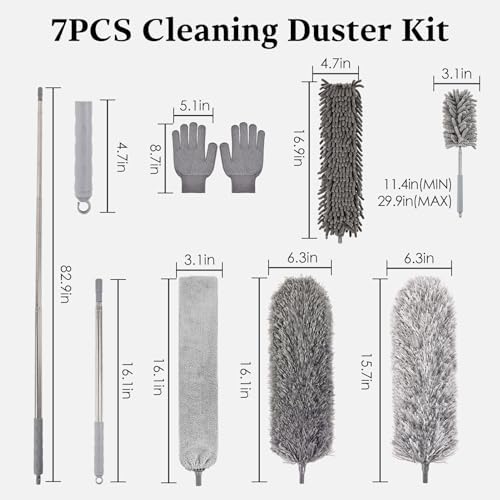 Microfiber Feather Duster Kit - Image 3