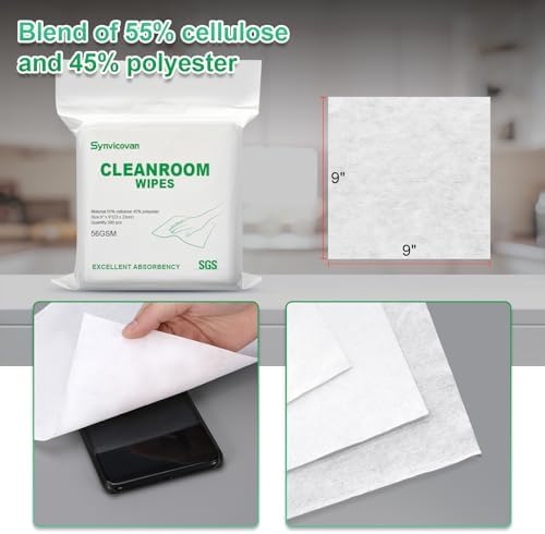 Cleanroom Wipes 9"x9" - Image 3