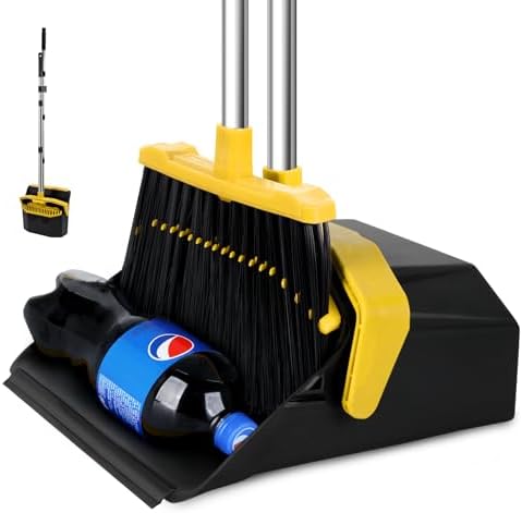 Broom and Dustpan Set for Home by Tiumso