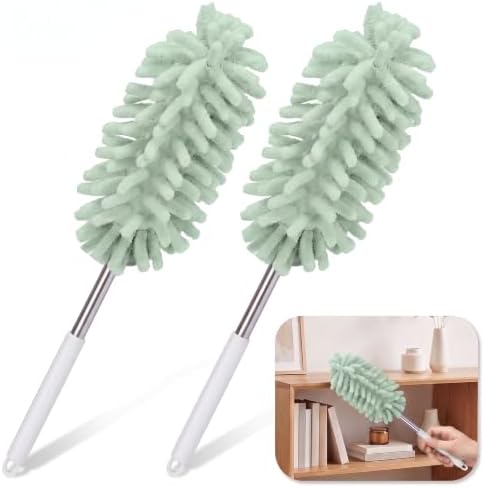 2PCS Telescopic Car Detailing Duster, Flexible Adjustable Cleaning Head by Unknown