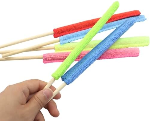 24 Pcs Microfiber Detail Duster Sticks - Image 5