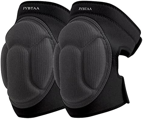 Men/Women Knee Pads for Gardening, Adjustable Straps, 1 Pair by JYBTAA