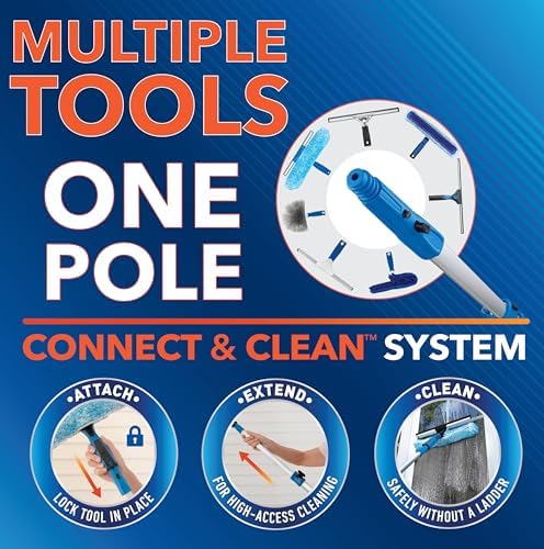 Unger Professional Connect and Clean 14" Window Scrubber Washer - Image 7