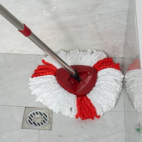 Matthew Cleaning 6Pack Red Microfiber Spin Mop Replacement Head Compatible - Image 7