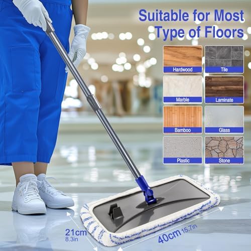 Microfiber Mops for Floor Cleaning, Hardwood Floor Mop - Image 2