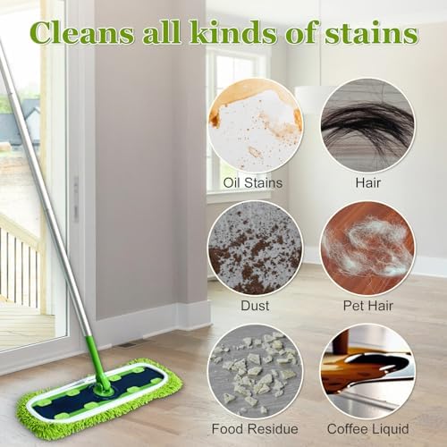 XL Mop Pads Compatible with Swiffer XL Sweeper, X-Large Dry Sweeping Cloths - Image 3