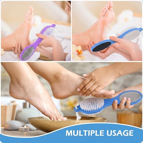 2 Pcs 4 in 1 Foot Scrubber Brush - Image 5