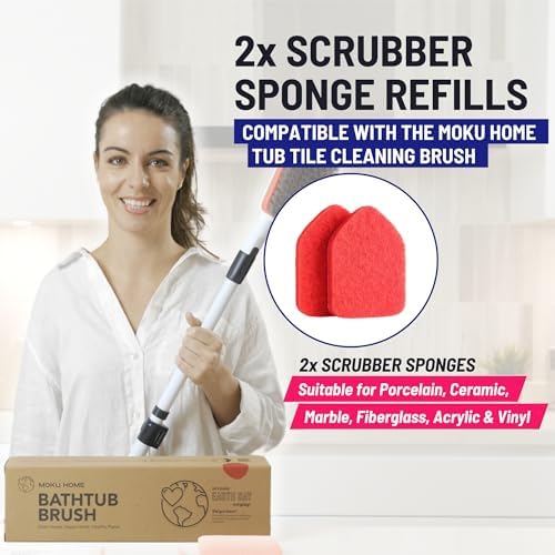Scrubber Sponge Refill for 3 in 1 Moku Home Shower Scrubber - Image 2