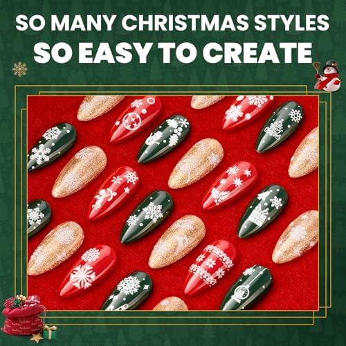 Beetles Snowflake Nail Art Stickers 30 Sheets 3D Nail Stickers - Image 2