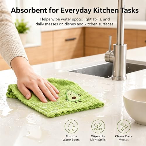 Avocado Kitchen Dish Cloths - Image 3