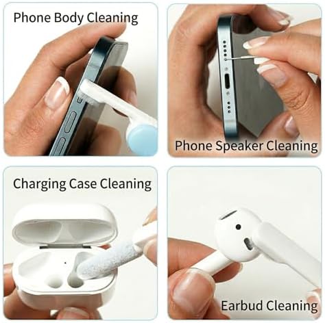 3-in-1 Electronic Earbuds Cleaning Kit c/w SIM Ejection Pin & Storage Slot - Image 3