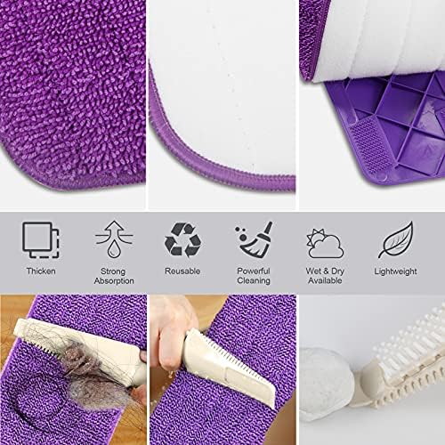 Microfiber Spray Mops for Floor Cleaning Wet Dry Use for Wood Tile Laminate - Image 4