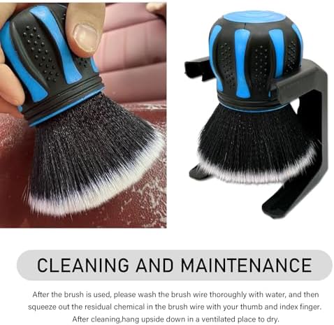 Car Cleaning Brush, Air Conditioning Vent Seat Gap Detail Dust Removal Brush - Image 5