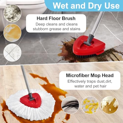 Spin Mop Replacement Head, Base - Image 4