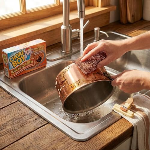 Chore Boy Heavy Duty Copper Scrubber - Image 3