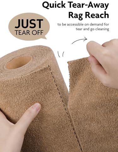 Fantasticlean Microfiber Cleaning Cloth Rolls-150 Sheets - Image 2