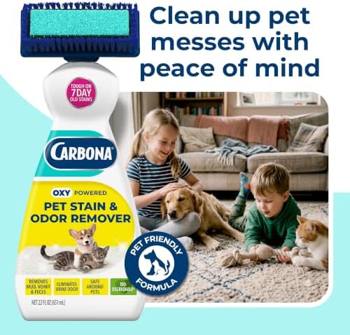 Carbona 2-in-1 Oxy-Powered Pet Stain & Odor Remover, Carpet Spot Cleaner - Image 5