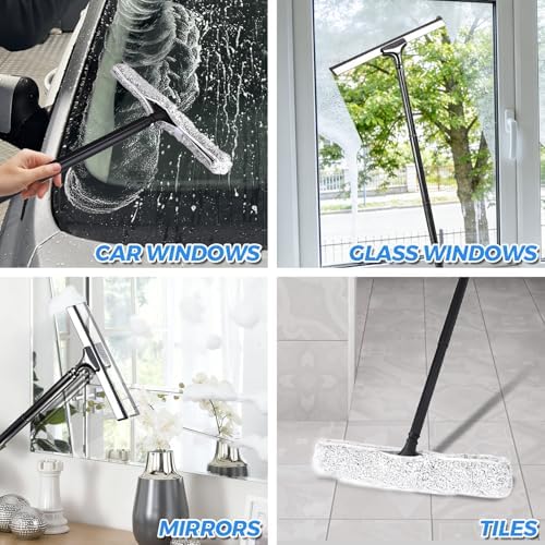 Tiiyee 2 in 1 Window Squeegee - Image 3