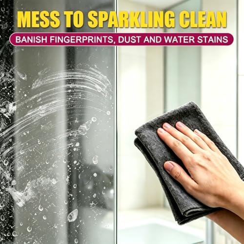 6 Pack Magic Cleaning Cloth, Microfiber Magic Cloths, - Image 2