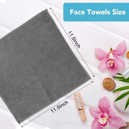 Orighty Wash Cloths, Face Towels 12x12 Inch 10 Pack - Image 5