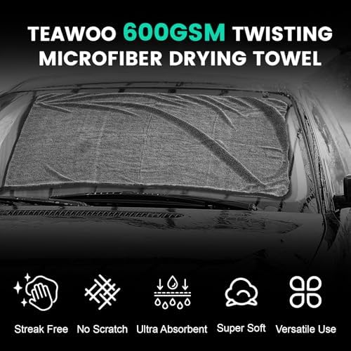 16 Pack Bulk Microfiber Towels for Cars, Microfiber Drying Towel - Image 5