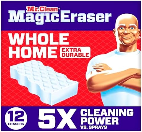 Mr. Clean Magic Eraser, All Purpose Cleaner, Cleaning Scrubber, Shower Cleaning by MrClean
