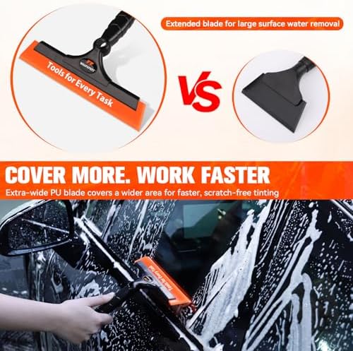 WRAPXPERT Window Tint Tools Kit, 3-Step Professional Window Tint Squeegee Set - Image 3