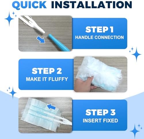 50PCS Microfiber Duster Refills Kit - Image 6