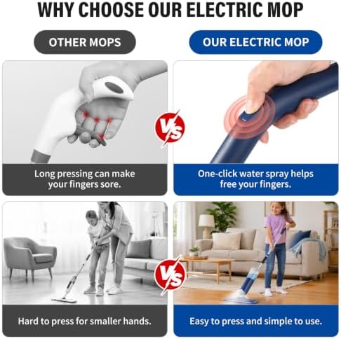 Electric Spray Mop for Floor Cleaning - Image 6