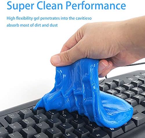 Super Clean Keyboard Slime Dust Cleaner, Reusable Magic Keyboard Dust Soft Mud - Image 4