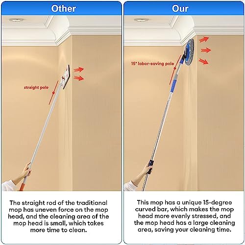 Wall Cleaner, Max 66'' Wall Mop - Image 4