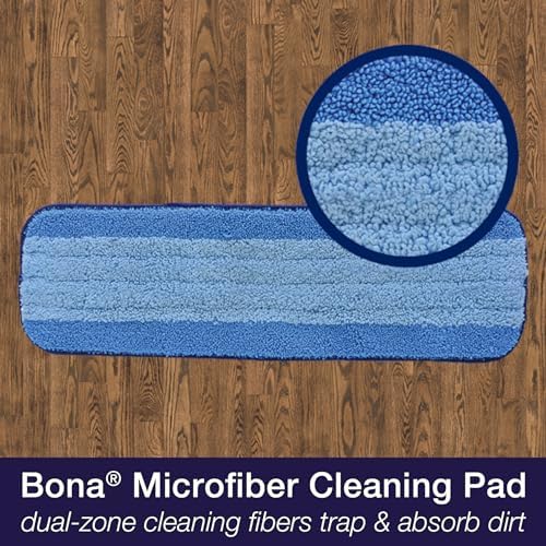 Bona Ultimate Hardwood Floor Care Kit – Pivoting Mop, Cleaning Solution & Refill - Image 5