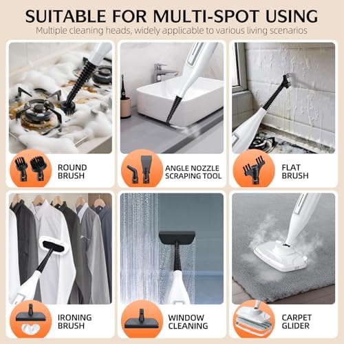 10-in-1 Steam Mop, Powerful Handheld Steam Cleaner - Image 5