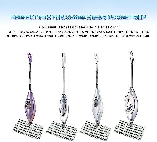 3 Pack Steam Mop Replacement Pads - Image 2