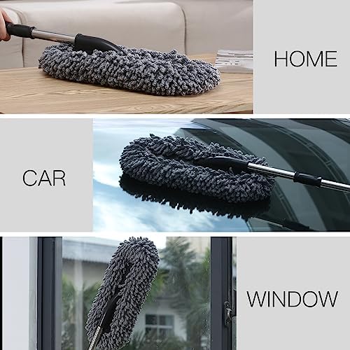 IPELY 3 Pack Large Microfiber Car Duster Exterior Scratch Free - Image 5