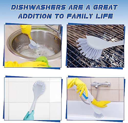 Hsei 30 Pcs Kitchen Scrub Dish Brush Bulk - Image 3