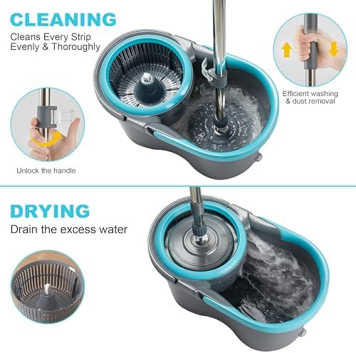 JOYMOOP Spin Mop and Bucket Set - Image 3