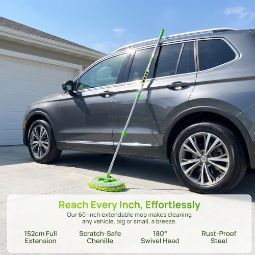 60" Car Wash Brush Kit - Image 4