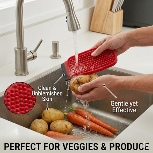 3-in-1 Silicone Dish Sponge - Image 4