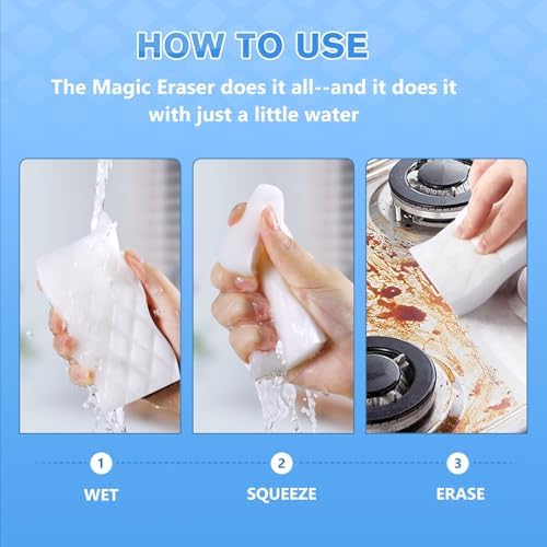 squish Magic Sponge Eraser, and Shoe Cleaner, Magic Erasers - Image 6