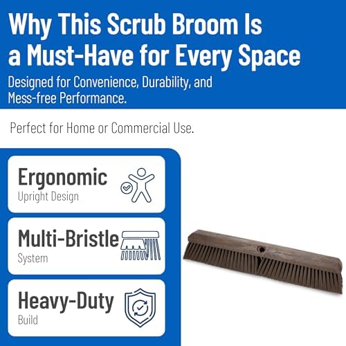 SPARTA Omni Sweep – 18" Heavy Duty Broom Head - Image 3