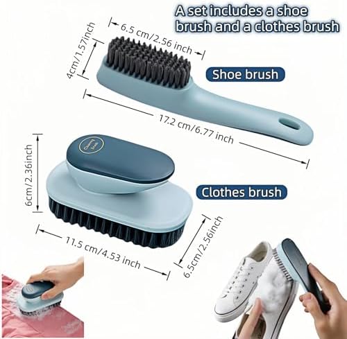 Ergonomic Shoe & Clothing Brush Set - Image 4