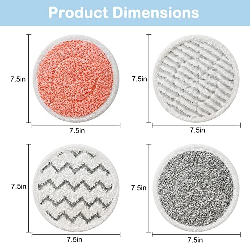 Bvhonwe 12 Pack S7001 Pads Replacement Steam Mop Pads - Image 5