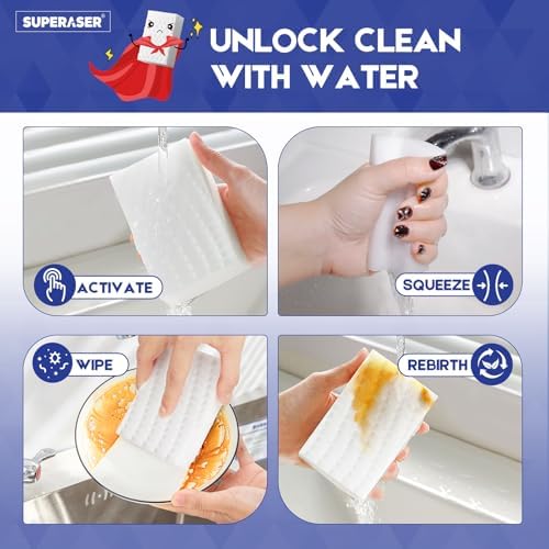 Tex-10 Melamine Magic Sponge Eraser, Non-Scratch - Image 4