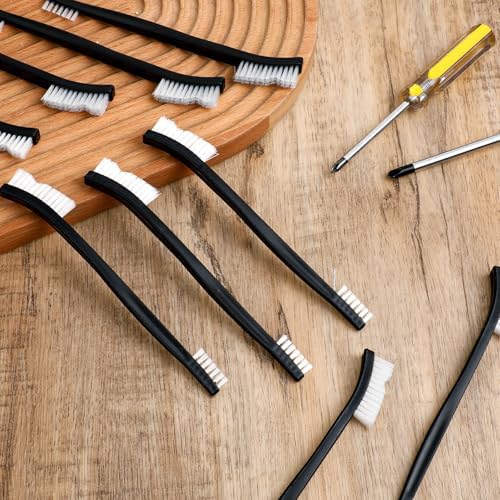 9 Pcs Double-Ended Cleaning Brushes Nylon Small Detailing Crevice Brush Mini - Image 7