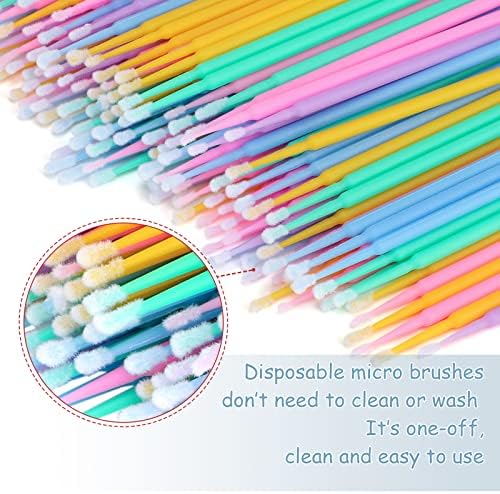 G2PLUS Micro Cotton Swabs 500PCS Disposable Micro Applicator Brush Tools - Image 3