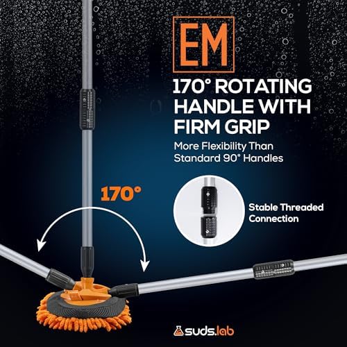 Suds Lab EM Extendable Car Wash Mitt - Image 3