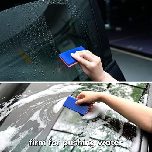 NEWISHTOOL 5-Inch Window Tint Squeegee Rubber Blade Without Handle, 2 Pack - Image 6