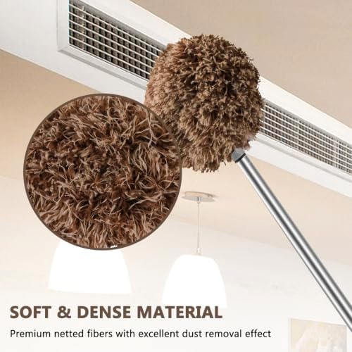 Ceiling Fan Cleaner Duster Reusable Microfiber Ceiling Fan Blade Cleaner - Image 5