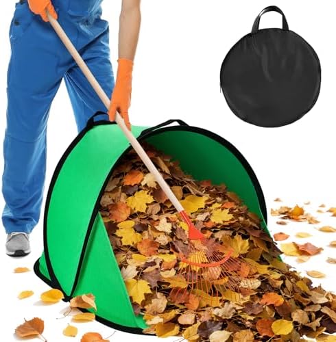 2026 New 60 Gallon Pop-Up Foldable Leaf Collector, Portable LeafBag, 600D by Unknown